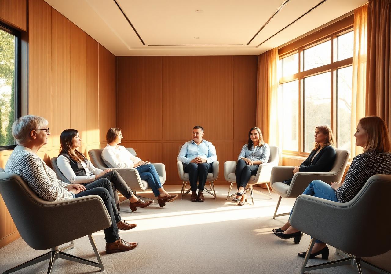 Gruppen-Supervision in vertrauensvoller Atmosphäre im Weinviertel